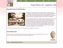 Tablet Screenshot of greigpottery.com